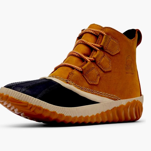 Sorel Women's Out 'N About Waterproof Lace Up Duck Boots 9.5 New Without Box - Picture 1 of 8